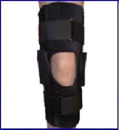 Active Knee Brace with Flexion and Extension Adjustments